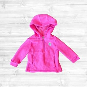 Carhartt Toddler Pink Hoodie Sweatshirt 18m